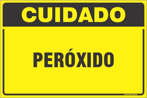 Placa de cuidado peróxido