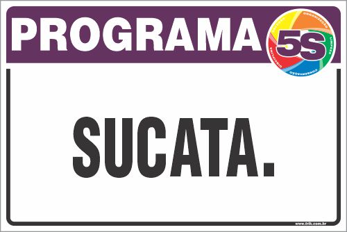 Placa de programa 5s sucata.