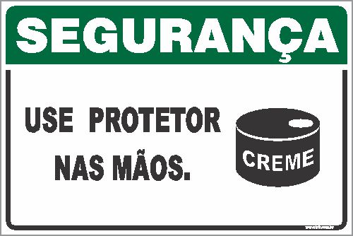 Placa de segurança primeiros  socorros.