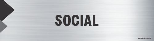 Placa de identificação social