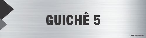 Placa de identificação guichê 5