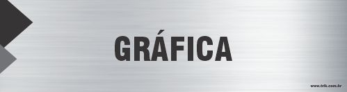 Placa de identificação gráfica