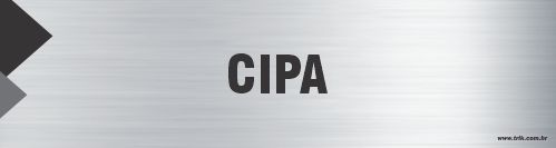 Placa de identificação cipa