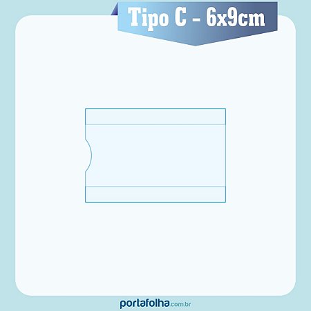 Display Identificador de Gaveta - Tipo C - 6x9cm