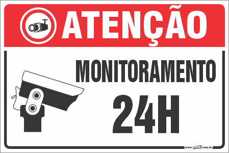 Placas residenciais monitoramento 24h