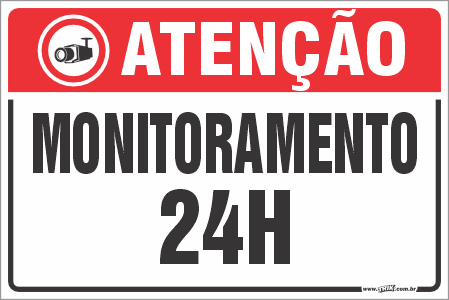 Placas residenciais monitoramento 24h