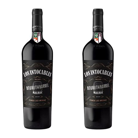 Vinho Argentino Los Intocables Bourbon Malbec 750ml
