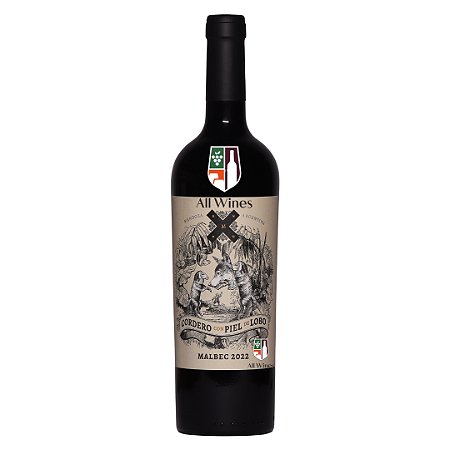 Vinho Argentino Cordero Con Piel De Lobo Malbec 750ml