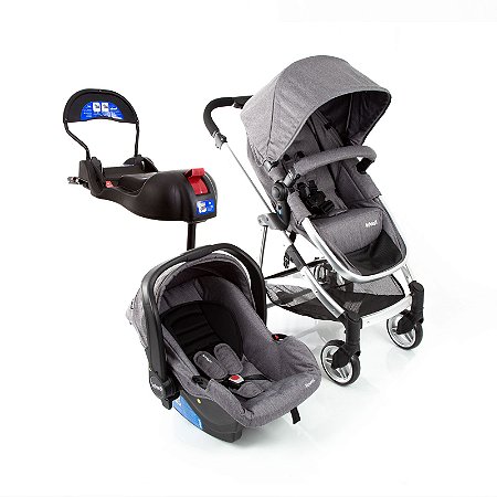 Carrinho de Bebê + Bb Conforto + Base Trio Epic Lite Infanti