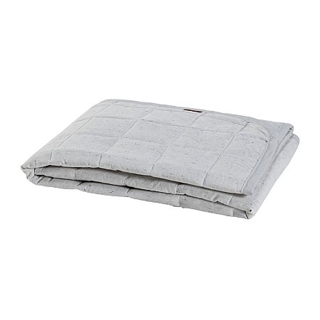 Edredom De Berço em Linho Matelado Cinza Batistela Baby