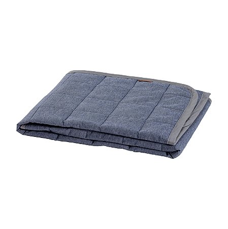 Edredom De Berço em Linho Matelado Jeans Batistela Baby