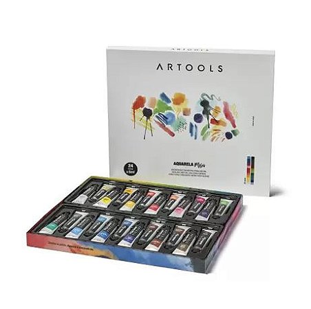 Aquarela Artools 24 cores