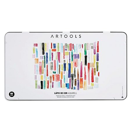 Lápis Aquarela Artools 60 Cores