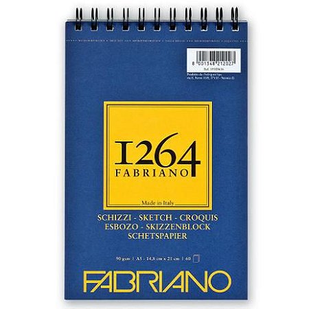 Bloco Fabriano A5 1264 Croquis