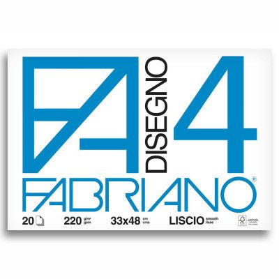 Bloco Fabriano 4L 33x48cm