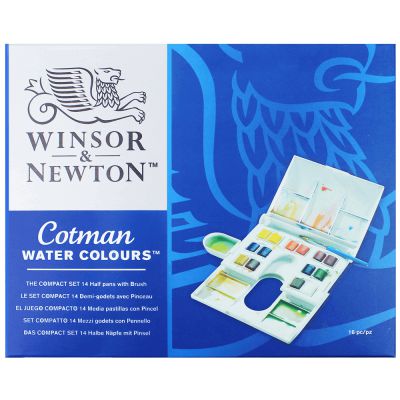 Aquarela Winsor & Newton Compact 14 cores