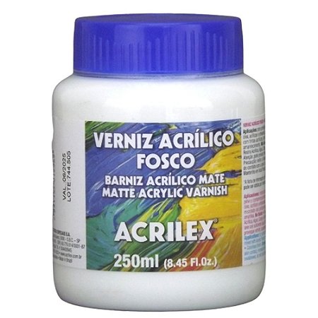 Verniz Acrílico Fosco 250ml Acrilex