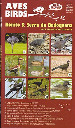 Guia de Bolso Aves de Bonito & Serra da Bodoquena