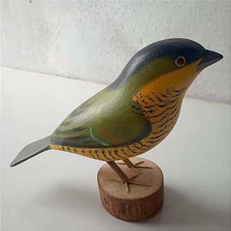 Chibante - Miniatura madeira Valdeir José