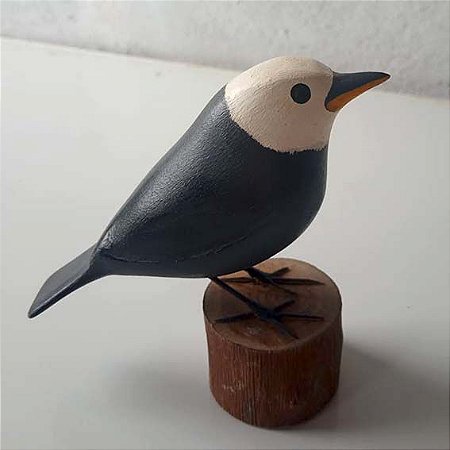 Freirinha - Miniatura madeira Valdeir José