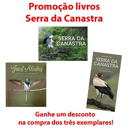 Promoção livros Serra da Canastra