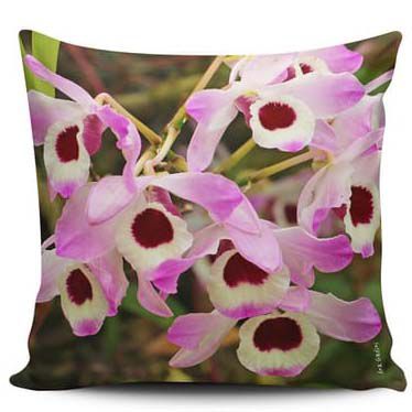 Orquídea 2 - capa para almofada Ana Gadini