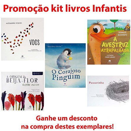 Promoção kit Livros Infantis