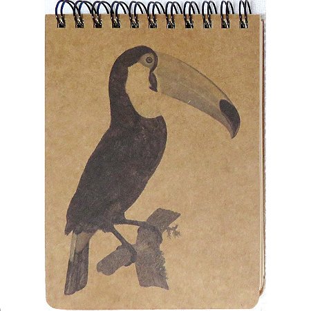 Tucanuçu caderneta de campo  - 150p - coleção arte naturalista