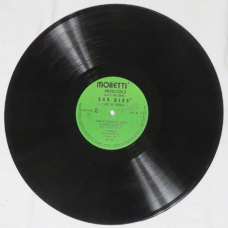 Disco de Vinil Canto do Curió do Século - Ana Dias - USADO