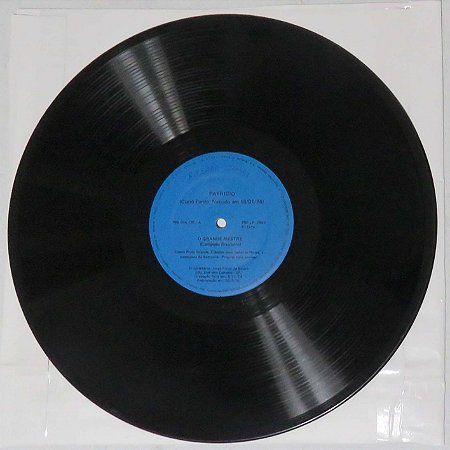 Disco de Vinil O Grande Mestre Campeão Brasileiro - Patricio Curió Pardo - USADO