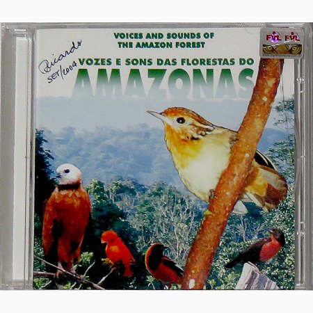 CD Vozes e Sons das Floresta do Amazonas - USADO