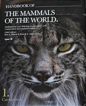 Handbook of the Mammals of the World - vol.1 Carnivores - USADO