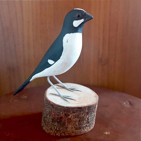 Bigodinho - Miniatura madeira Valdeir José