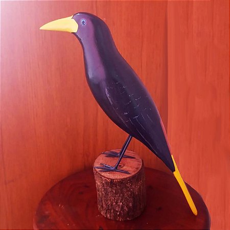 Japu - Miniatura madeira Valdeir José