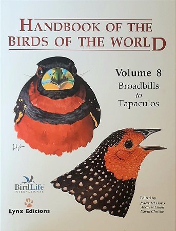 Handbook of the Birds of the World Vol.8 Broadbills to Tapaculos - USADO