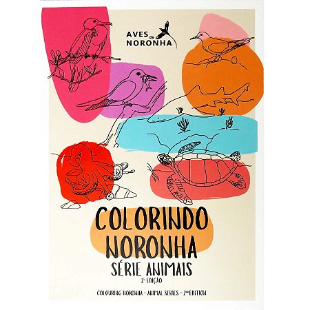 Colorindo Noronha - série animais