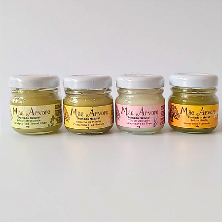 Kit pomadas uma de cada - Mãe Árvore