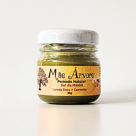 Pomada Natural Sol da manhã (Camomila + Laranja Doce) - Mãe Árvore