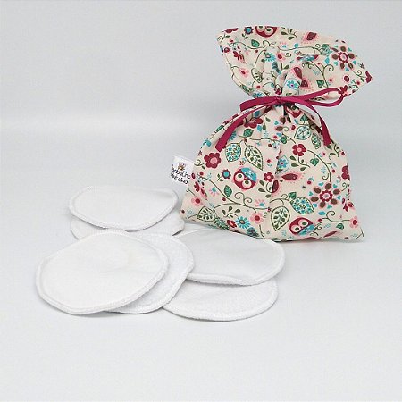 Absorventes para seios ecológicos