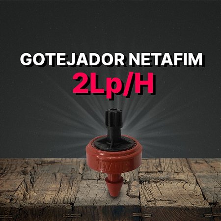 GOTEJADOR NETAFIM - PCJ 2 L/H