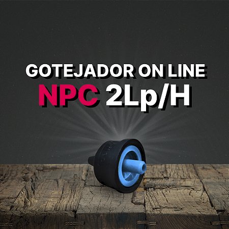 GOTEJADOR ON LINE NPC 2 L/H - AZUL