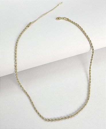 Choker cordão baiano fina