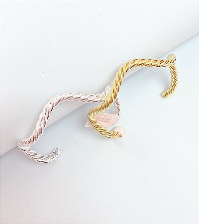 Bracelete ondas torcido