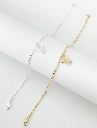 Pulseira anjinho cristal