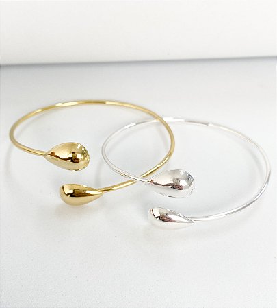 Bracelete gotas liso