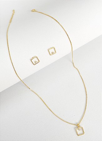 Conjunto quadradinho luz
