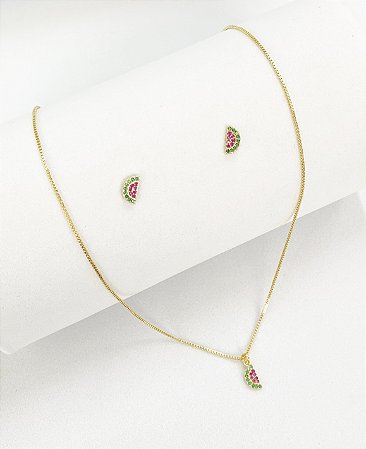 Conjunto infantil melancia
