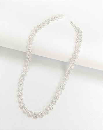 Choker inspiração swarovski