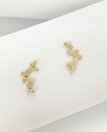 Earcuff borboleta mini