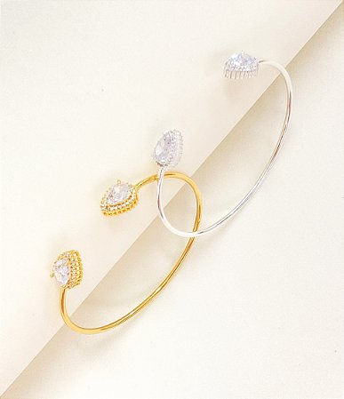 Bracelete gotas festa luxo